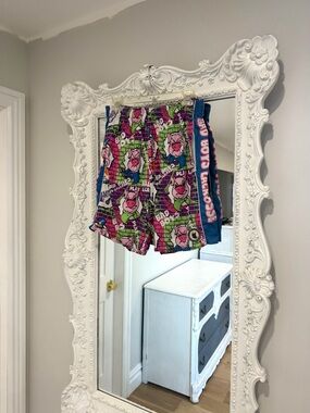 Flow Society Mens Bad Boys Print Lacrosse Shorts Size M